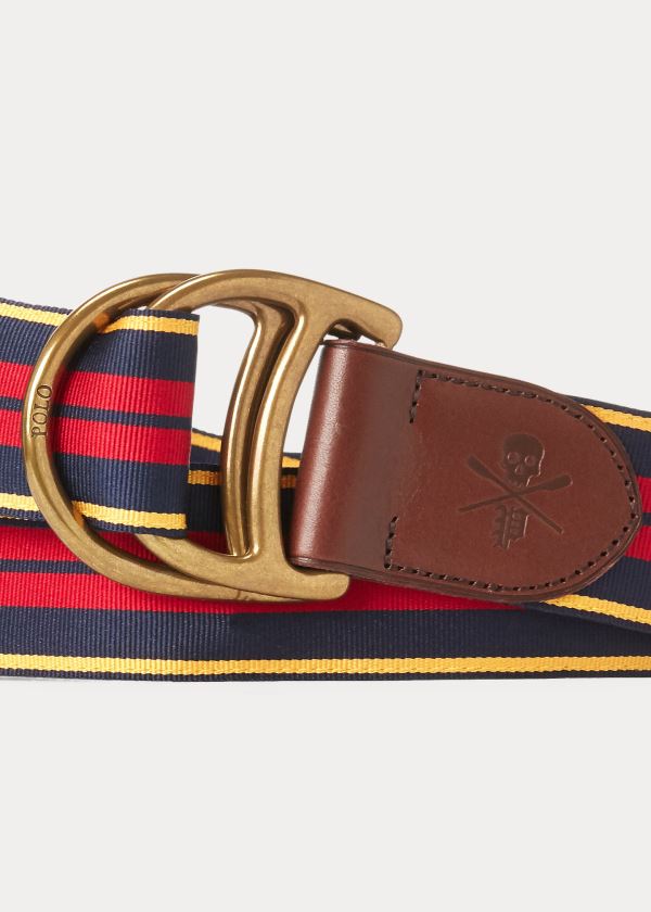 Polo Ralph Lauren Equestrian Grosgrain Bælte Herre Danmark (IENOM3081)